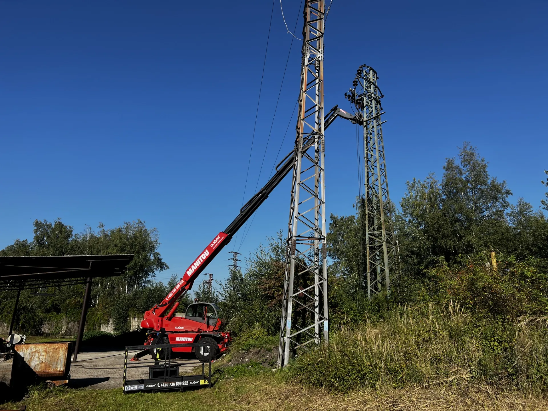 Likvidace elektrického vedení K2 – MR1 2P